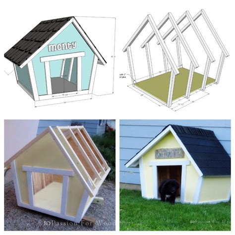 how to build metal dog house|diy wild dog house plans.